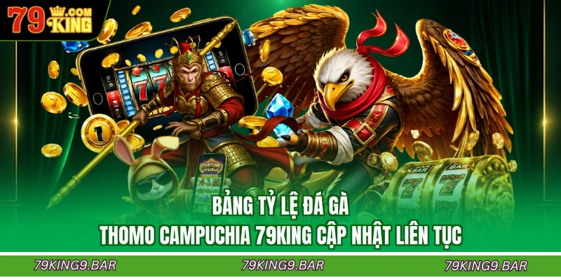 Bảng tỷ lệ đá gà Thomo Campuchia 79KING cập nhật liên tục
