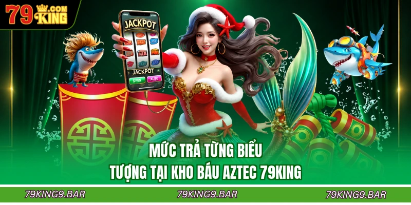 Mức trả từng biểu tượng tại kho báu Aztec 79KING