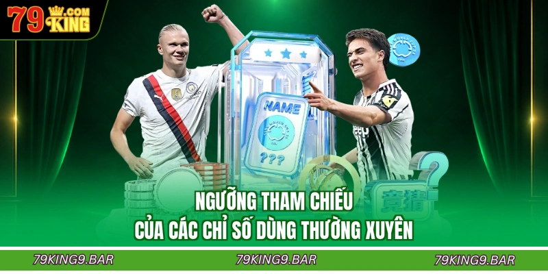 Ngưỡng tham chiếu của các chỉ số dùng thường xuyên