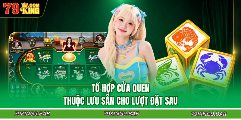 Tổ hợp cửa quen thuộc lưu sẵn cho lượt đặt sau